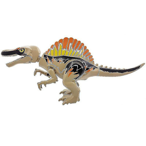 Παιδικό παιχνίδι Spinosaurus Dinosaur με μικρά σωματίδια, συναρμολογημένα μπλοκ δόμησης 2
