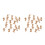 200 Pcs Mini Soldier Toy Playset Action Figures 5