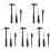 5 Sets Graafgereedschap Opgravingsspeelgoed met Borstel 4