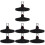 8St Zwart Plastic Stroller Pedaal Vervanging 3