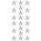 20 Pcs Five-Pointed Star Iron Art Stamping 3D Mold 5