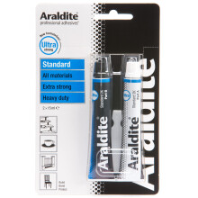 Araldite | Standard 2-Part Epoxy Resin Glue | Ultra Strong, Multipurpose & Solvent-Free Adhesive Works as Ceramic, Plastic, Metal, Jewellery & Glass
