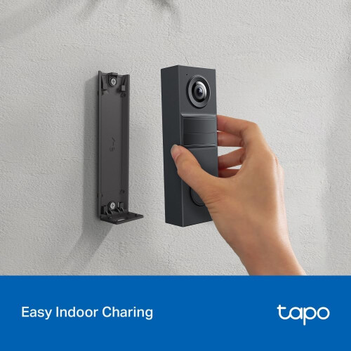 Tapo D205 2K 3MP Battery Doorbell Wireless, No Mon 2