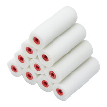 Fit For The Job 10 Pack 4 inch Foam Mini Rollers for DIY Painting with Gloss and Satin Paints, Gives A Smooth Finish on Skirting Boards, Window Sills
