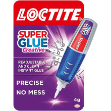 Loctite Super Glue Perfect Pen, Glue Pen for Precise Application, Superglue Gel Dries Clear for Invisible Repairs, Clear Glue for Vertical Surfaces,