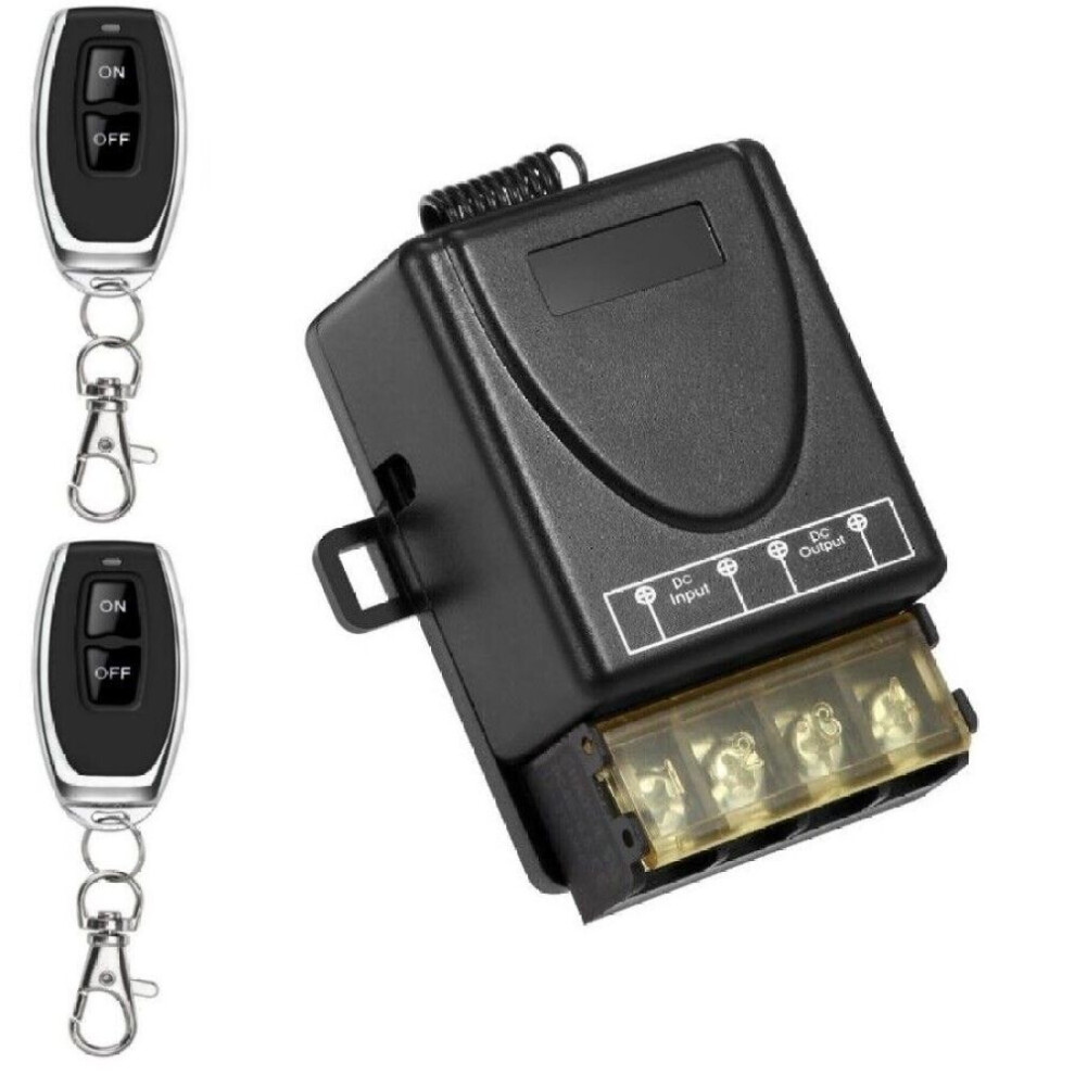 Security Control Enabled Wireless Relay Switch, Learning Code Technology With Strong Signal Penetration, Supports Jogging And Delay Modes For 9173940967960