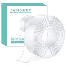 Double Sided Nano Tape Heavy Duty, Strong Sticky Extra Large (3.0m*3cm*2mm) Removable Mounting Tape, Clear Multipurpose Wall Decor Adhesive Tape for