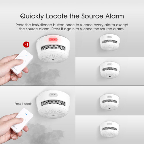 X-Sense Remote Controller with Replaceable Battery 2