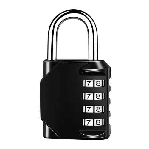 MOXYOY Combination Padlock with 4 Digit Code, Smal