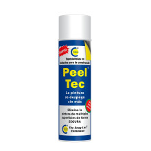CTEC Peel Tec - Don't Burn It. Peel It - Paint Remover & Stripper - Peels Paint from Wood, Metal & Other Materials - Aerosol Spray - 500ml