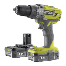 RYOBI 18 V ONE plus Cordless Combi Drill Starter K