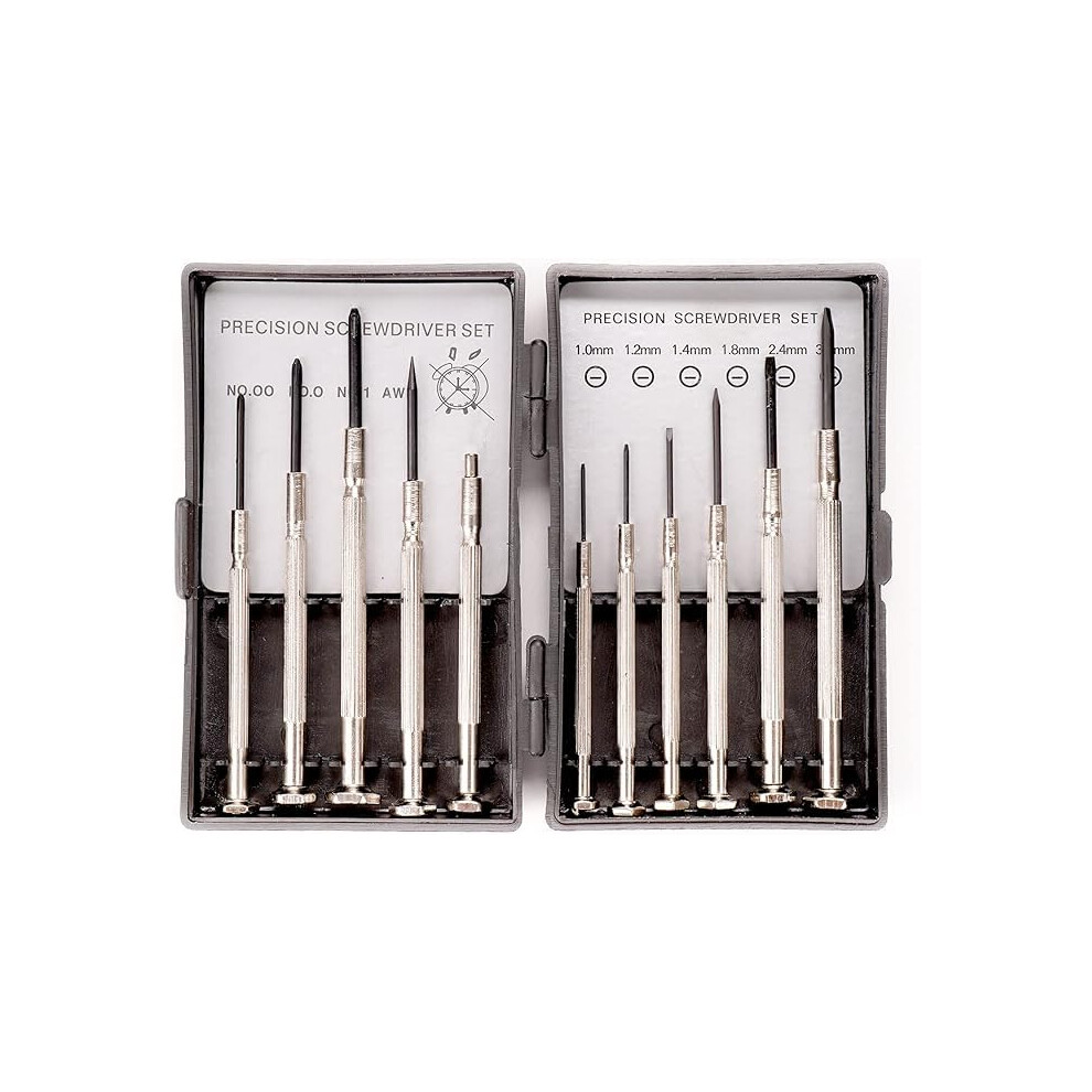 Precision Screwdriver Set 11Pc - Mini Screwdriver Kit For Glasses, Watches, Remotes & Doorbells, Household Gadgets, Computers - Portable Pocket Sized 93545365