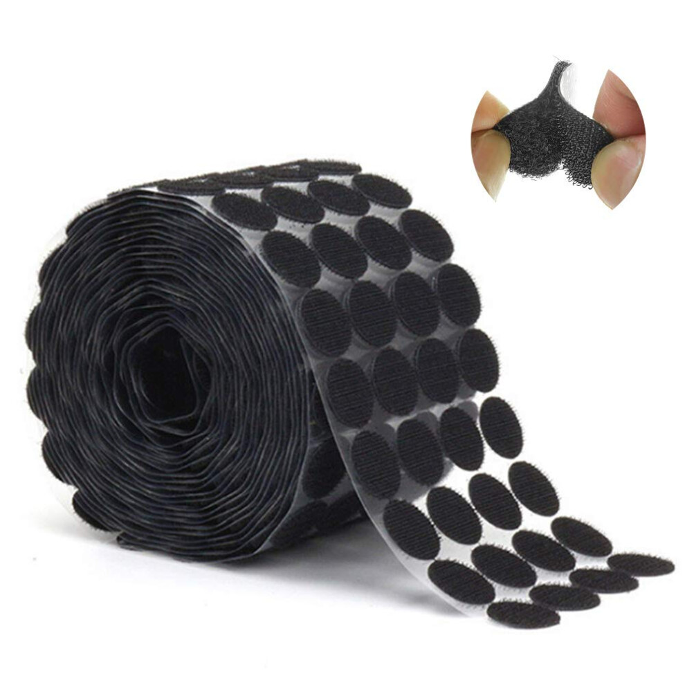 Dogeek 1000Pcs 20Mm Self Adhesive Hook And Loop Dots, Waterproof Diy Movable Backing Fastening Tape, Double Sided Sticky Adhesive Pads For Home, Scho 78697331