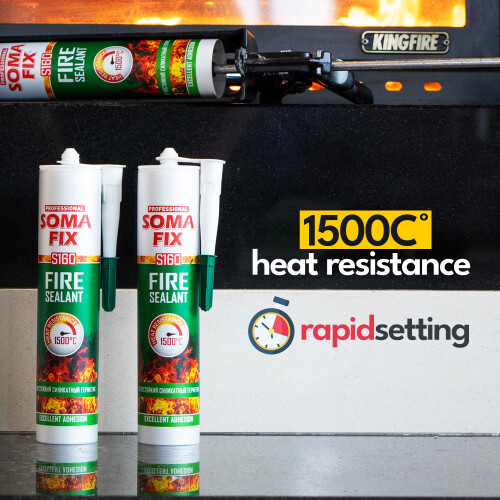 Fire Cement - Ready Mixed Cement, 1500C Heat Resi 1