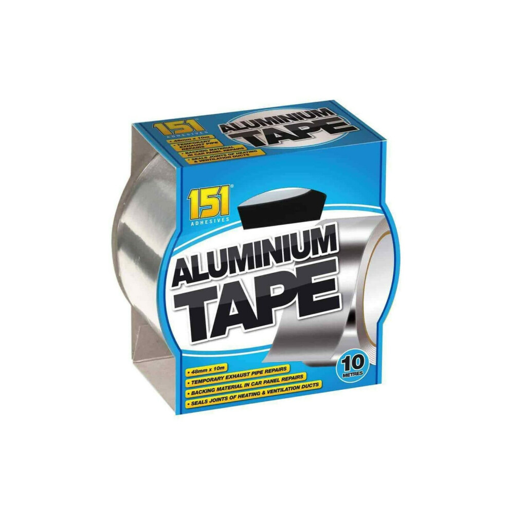 Easyfix Aluminium Tape 48Mm X 10 Metres Man Silver 73429715