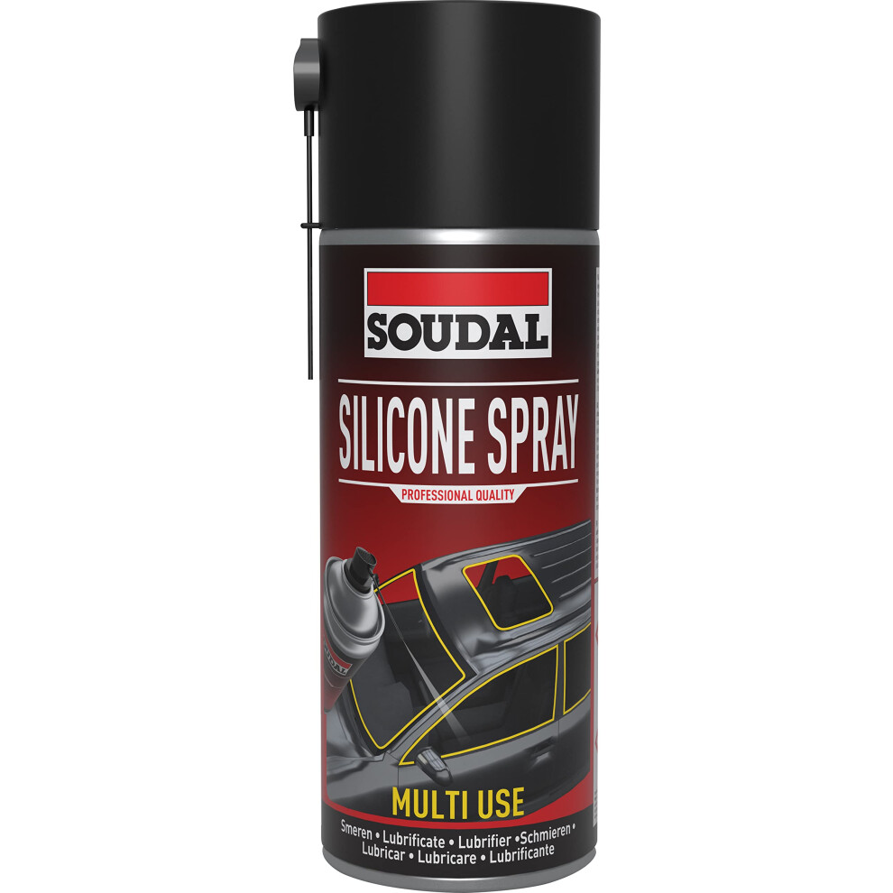 Soudal Sp400 400 Ml Silicone Spray 49460650