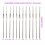 Σετ 100 τεμαχίων βελονάκι για βελονάκι, βελόνες πλεξίματος, εργαλεία ραψίματος, 4
