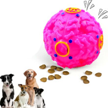 Bola de brinquedo para cães Vetlora, bola oscilante que faz barulho ao dar risada, limpa os dentes e serve como dispensador de ração, compatível
