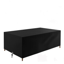 Casewin Terrastafelhoes, 122 x 122 cm, Waterdichte Tuintafelhoes, Weerbestendige Tuintafelhoes, Hoes voor Kleine Meubels