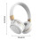Ακουστικά RnemiTe-amo Bluetooth5.0 Over-Ear, Υβριδικό ANC, Στερεοφωνικό HIFI, Ασύρματα ακουστικά 3