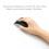 Mouse wireless Zonghan 2.4G pieghevole per computer, mini mouse da viaggio per notebook, silenzioso, con ricevitore USB per laptop e PC. 6