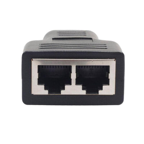 Προσαρμογέας διαχωριστή Zonghan RJ451 σε 2 κατευθύνσεις, καλώδιο Ethernet διπλής θηλυκής 1
