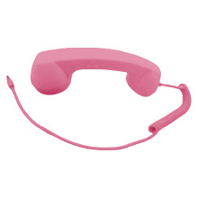 Chicmine mobiele telefoonontvanger retro 3,5 mm telefoonhoorn met instelbaar volume en microfoon. Mobiel accessoire.