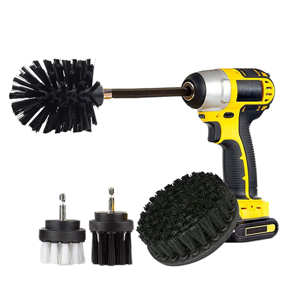 Jacenvly Outdoor Christmas Decorations Clearance Electric Drill Brush For Cleaning And Decontamination Of Wheels Home Decor 9173940814592