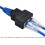 Προσαρμογέας διαχωριστή Zonghan RJ451 σε 2 κατευθύνσεις, καλώδιο Ethernet διπλής θηλυκής 4