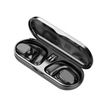 Aanbiedingen voor thuis! Zeceouar opruiming: Open-ear hoofdtelefoon, Bluetooth 5.3 oordopjes met 50 uur speeltijd, IPX5 waterdicht, sportief