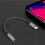 Jixopn1/1.5/2M USB-C σε 3.5mm προσαρμογέα ακουστικών, πλεγμένο καλώδιο ήχου, συμβατό με iPhone15, 4