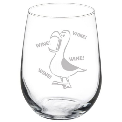 Ποτήρι Κρασιού Seagull Funny (17oz χωρίς κοτσάνι)