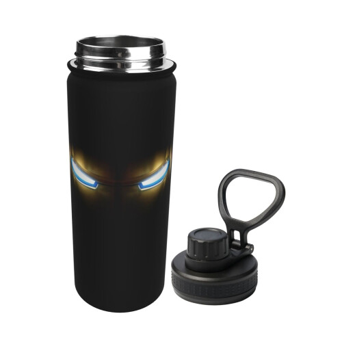Iron Man Sports Μονωμένο μπουκάλι νερού από ανοξείδωτο ατσάλι Φορητό κύπελλο για παιδιά 1