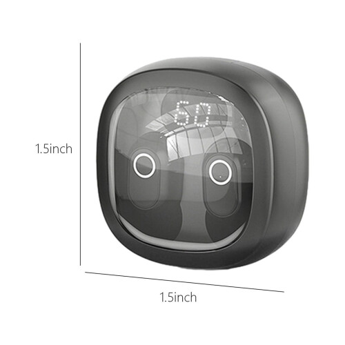 Fones de ouvido sem fio infantis Jacenvly com Bluetooth 5.3, visor de LED, microfone embutido, compatíveis com iOS/Android, ideais para jogos, 2