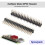 jixopn5pcs Dual Male Header 2.54mm2x20pin Strips for Raspberry Pi Zero 2
