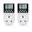 ORIDGET 24 Hour Digital Electric Timer Plug Socket 1