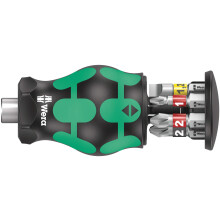 Wera Kraftform Kompakt Stubby Magazine 2, 6 Pieces, 05008874001