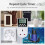 ORIDGET 24 Hour Digital Electric Timer Plug Socket 3