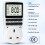 Digital Timer Plug Socket UK, 24h-Week Socket Timer Switch With 16 On-Off Programme LCD Display, Electric Light Switch Repeat Cycle Programmable Plug 5