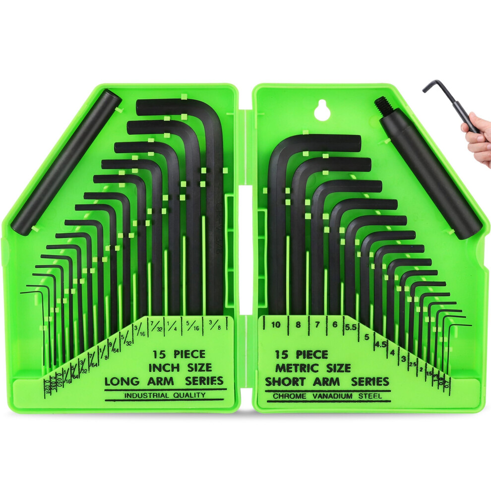Swanlake Hex Key Allen Wrench Set: 32Pcs Hex Key S 50749997