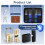 Lock Pick Set, Eventronic 17-Piece Lock Picking Tools with 2 Clear Practice and Training Locks for Lockpicking, Extractor Tool for Beginner and Pro L 3