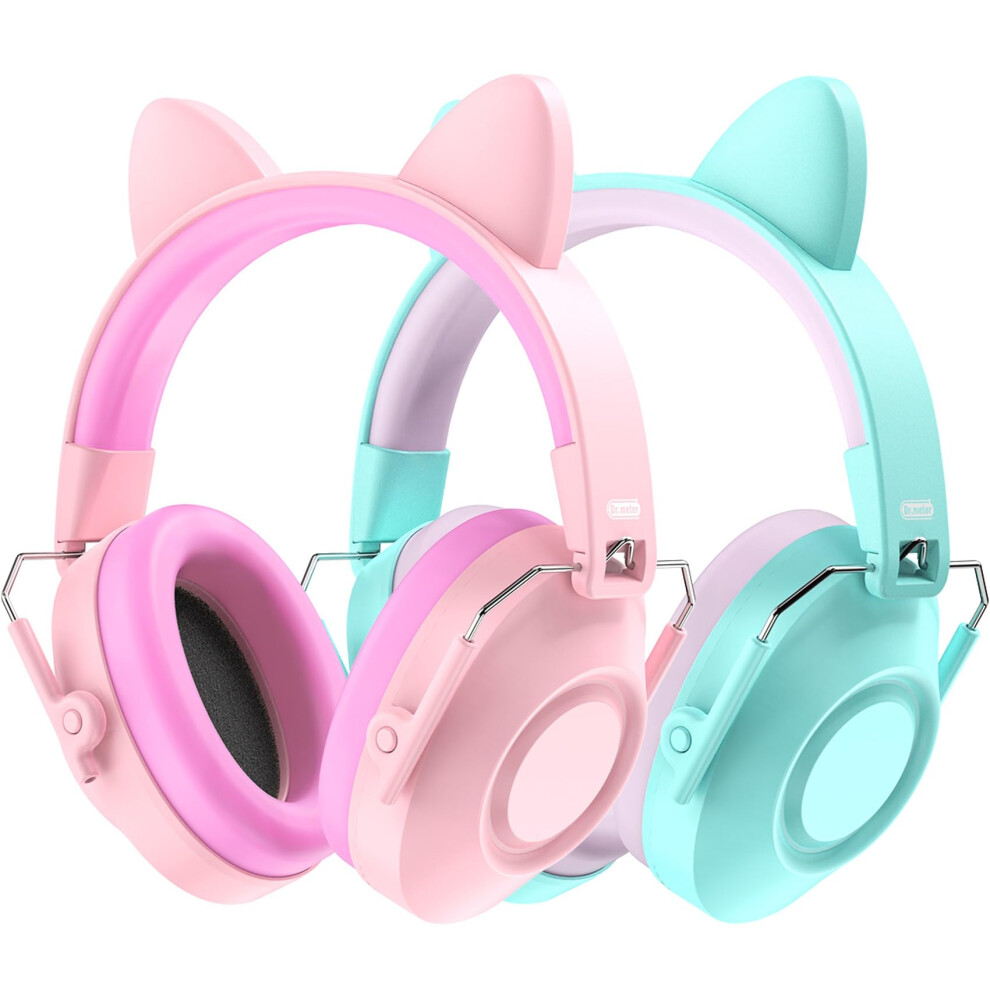 Kids Ear Defenders, 32Db Snr 2Pcs Ear Def Unisex Kids Dr.meter