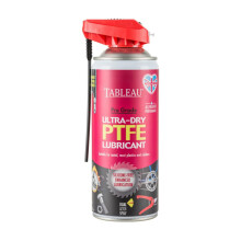 Tableau Ultra-Dry PTFE Lubricant 400ml. Pro Grade Lube Aerosol, Silicone Free, Lubricator. Dual Action Aerosol Spray. Non Silicone Spray Lubricant Fo