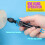 LEOBRO Hand Drill for Resin Molds, 12 cm Black Min 6