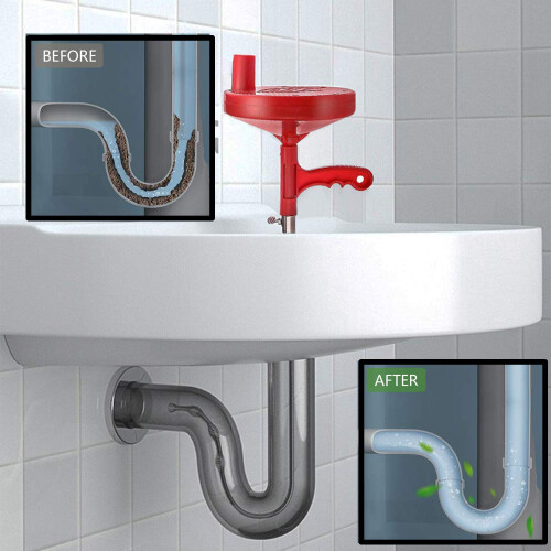 Heavy Duty Plumbers Snake, 7.7m Plumbing Snake Dra 2