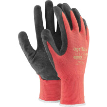 24 PAIRS NEW LATEX COATED WORK GLOVES SAFETY DURABLE GARDEN GRIP BUILDERS (L - 9)