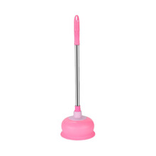 Pressure Toilet Plunger with Powerful Suction, Heavy Duty Rubber Clog Remover for Sink and Drain