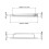 QWORK 2PCS Door Pull Handle Self Adhesive Aluminu 6