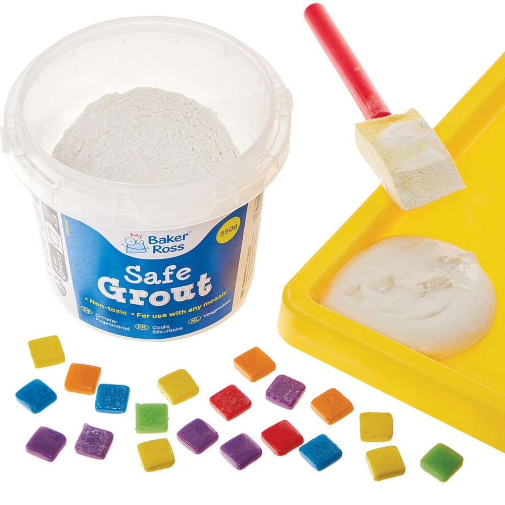 Baker Ross Fn099 Safe Grout - 1 X 350G Tub, Craft 87968996