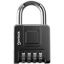 NOVLOCK Combination Padlock for Outdoor & Indoor –